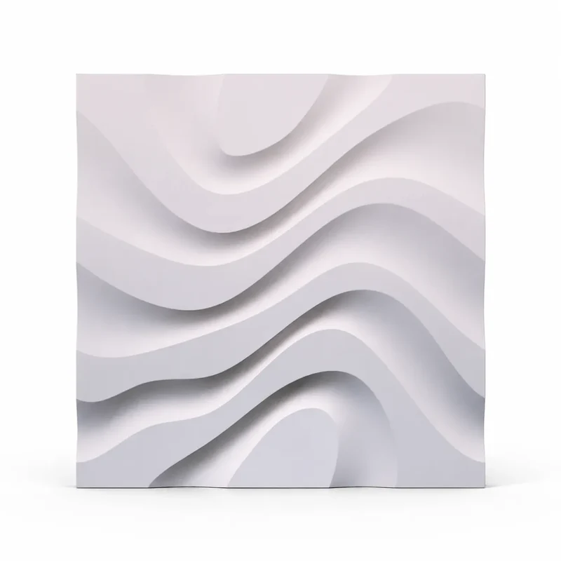 DRY STREAM 3D Gypsum Wall Panels