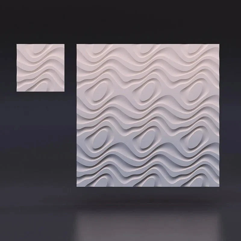 DRY STREAM 3D Gypsum Wall Panels