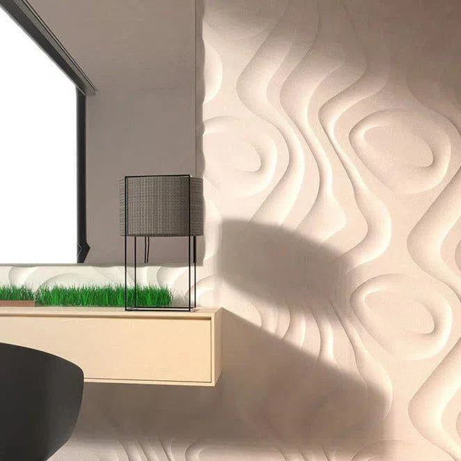 DRY STREAM 3D Gypsum Wall Panels