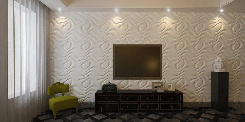 DRY STREAM 3D Gypsum Wall Panels