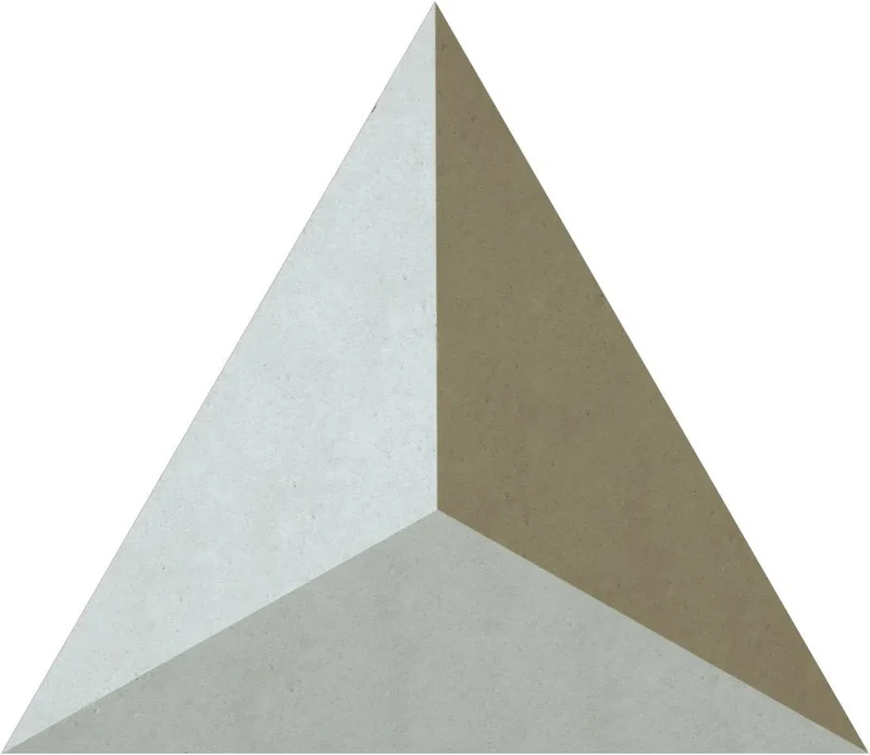 Pyramid 3D Concrete Tile