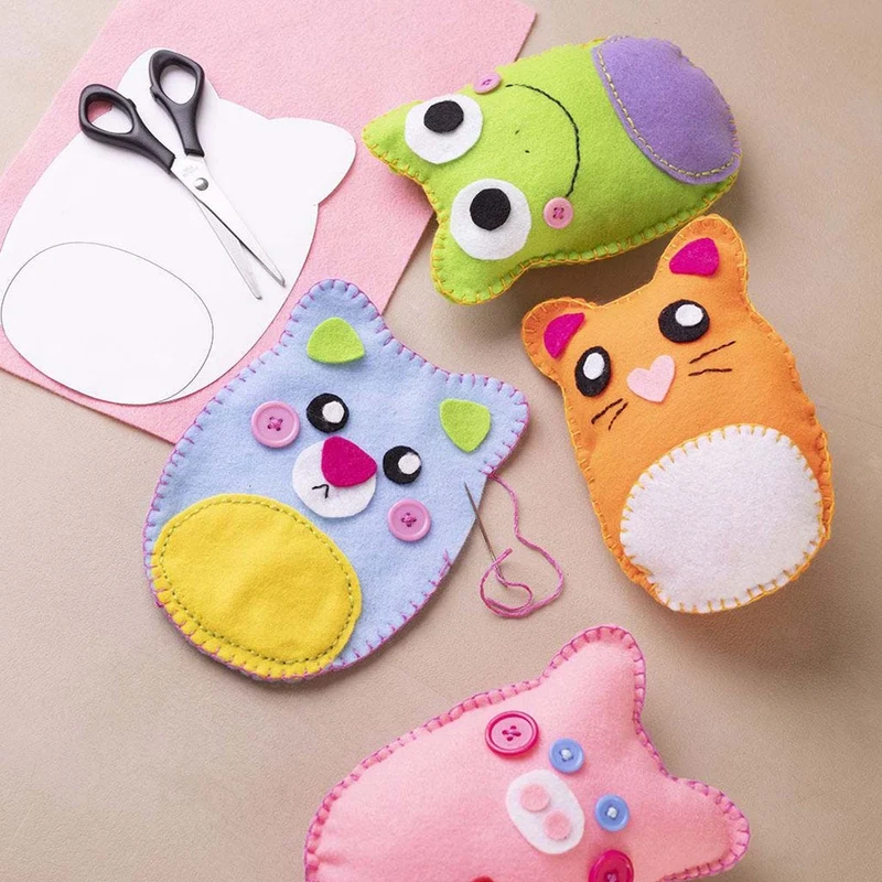 Creativ - Starter Craft Kit - Sewing Teddy Bears