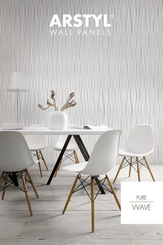 WAVE 3D Polyurethane Wall Art Panel