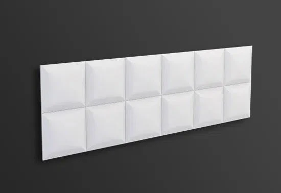 SQUARE 3D Polyurethane Wall Art Panel