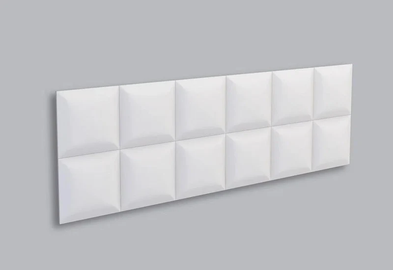 SQUARE 3D Polyurethane Wall Art Panel