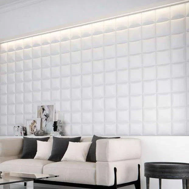 SQUARE 3D Polyurethane Wall Art Panel