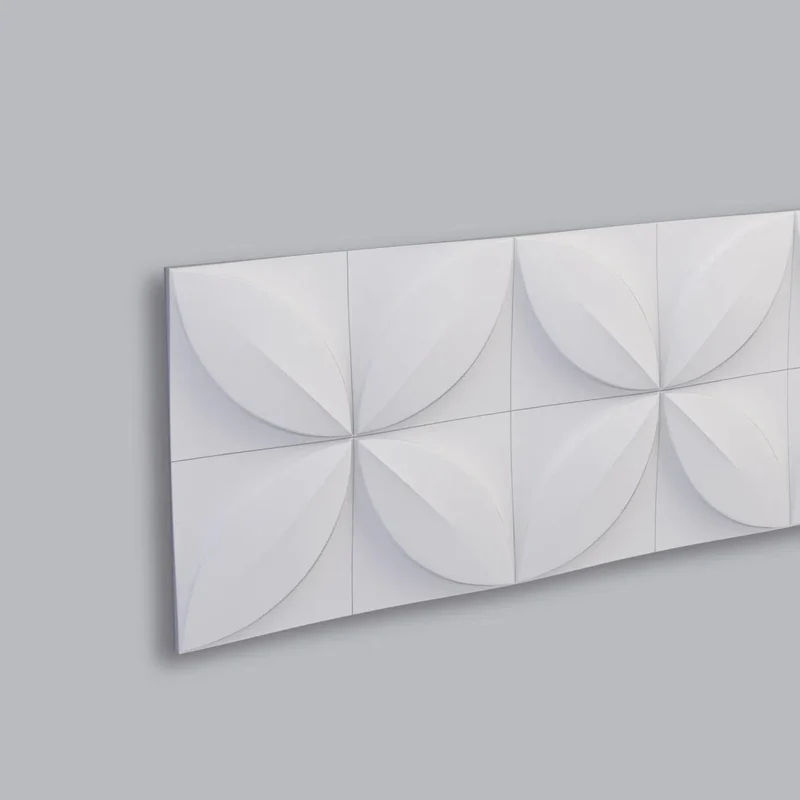 FLOWER 3D Polyurethane Wall Art Panel