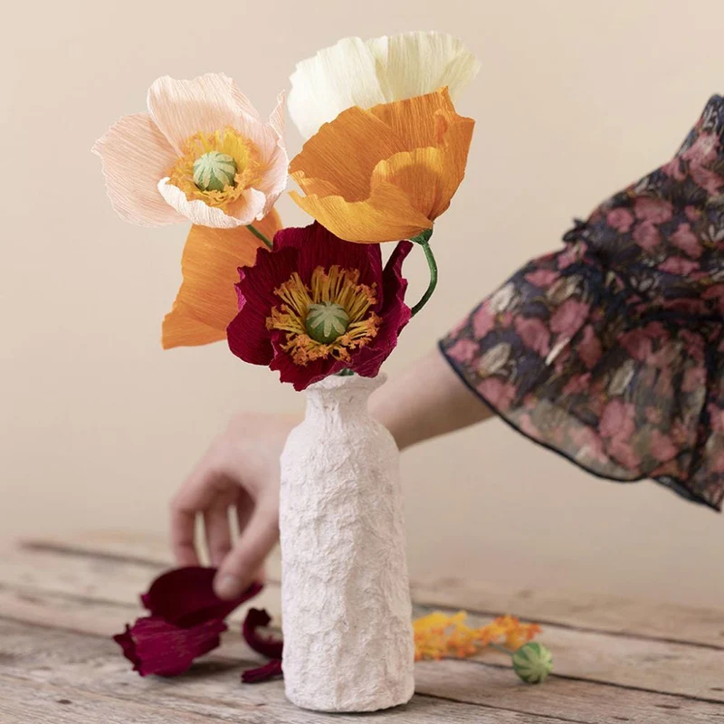 Creativ - Starter Craft Kit - Crepe Paper Flowers
