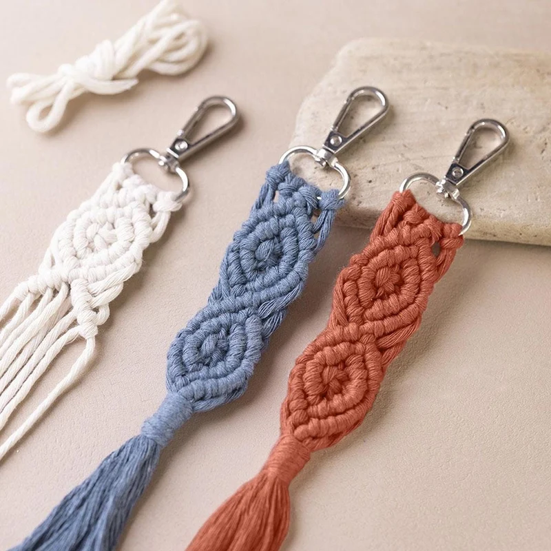 Creativ - Mini Craft Kit - Macramé - Key Ring - 1 pack