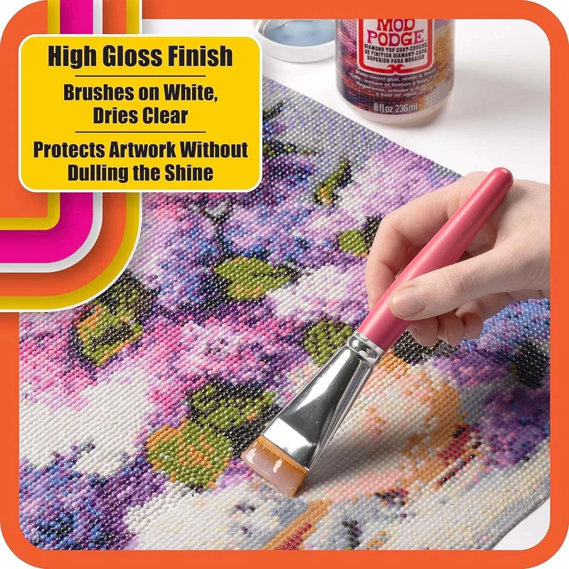 Mod Podge - Diamond Top Coat 8oz-237ml