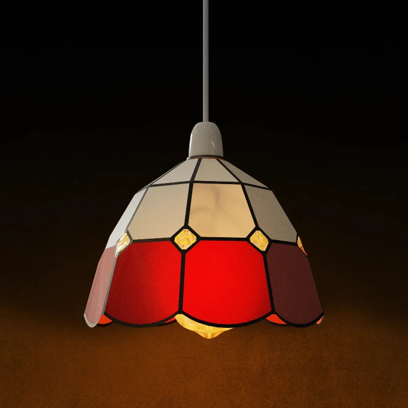 Bunte lampenschirme | glas | Ø 16cm | tiffany lampe~2747