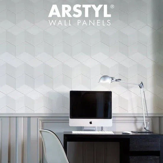 CUBE 3D Polyurethane Wall Art Panel