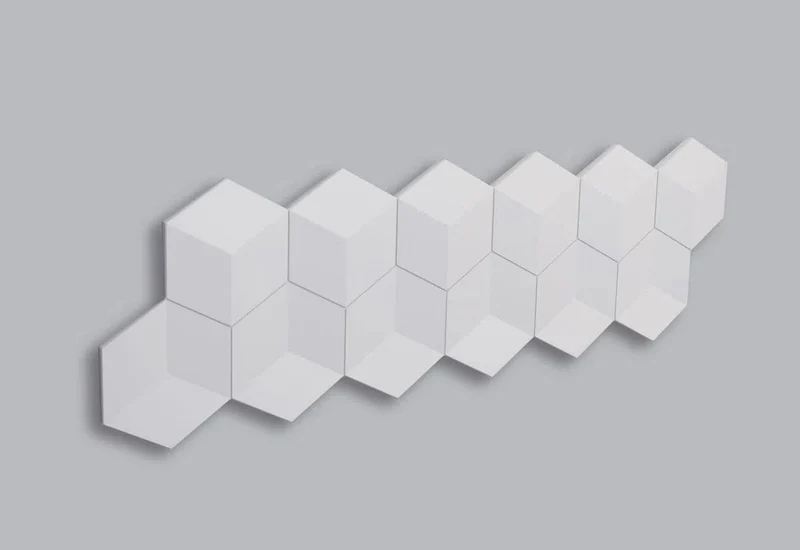 CUBE 3D Polyurethane Wall Art Panel