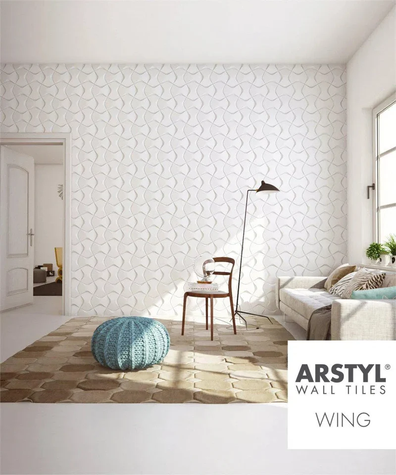 WING 3D Polyurethane Wall Art Panel