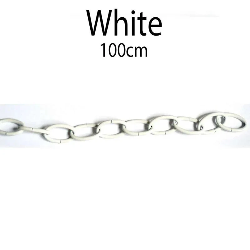 Metall Lampenkette 100cm Robust & Verstellbar dekorative ~ 2795