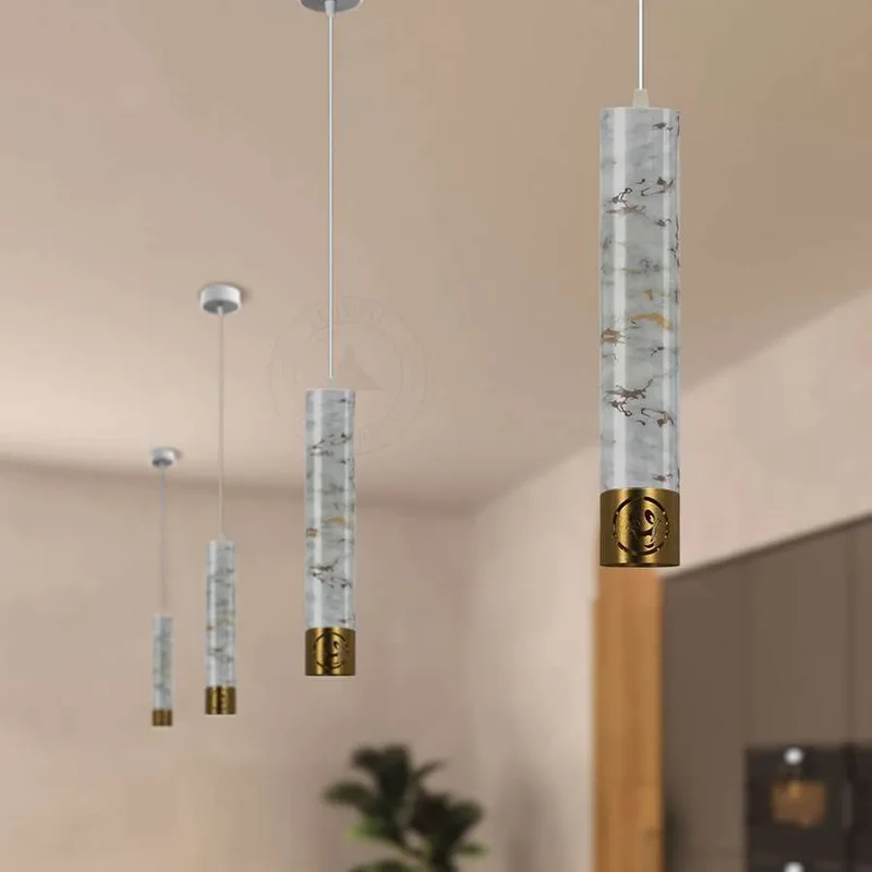 Moderne hängelampe led dimmbar zylindrische Design GU10-Sockel~ 2798