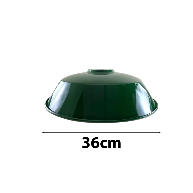 Lampenschirme Deckenleuchten Retro Stil gebogen 36cm Metall~2734