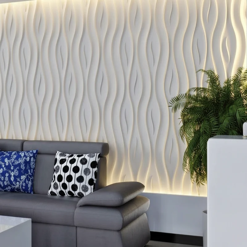 OCEAN Polystyrene Wall Art – 3D Decorative Panels Model 01