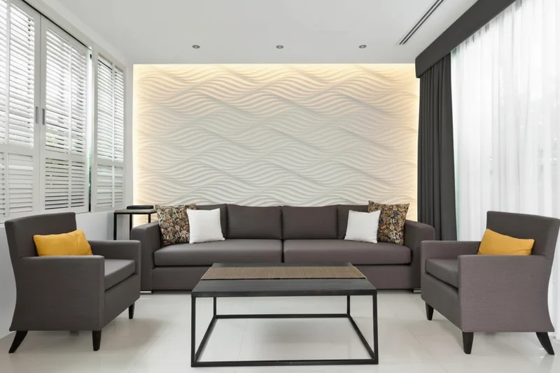 THE WIND Polystyrene Wall Art – 3D Decorative Panels Model 04