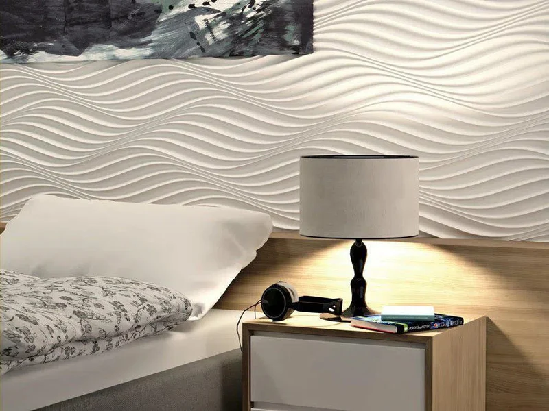 THE WIND Polystyrene Wall Art – 3D Decorative Panels Model 04