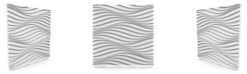 THE WIND Polystyrene Wall Art – 3D Decorative Panels Model 04
