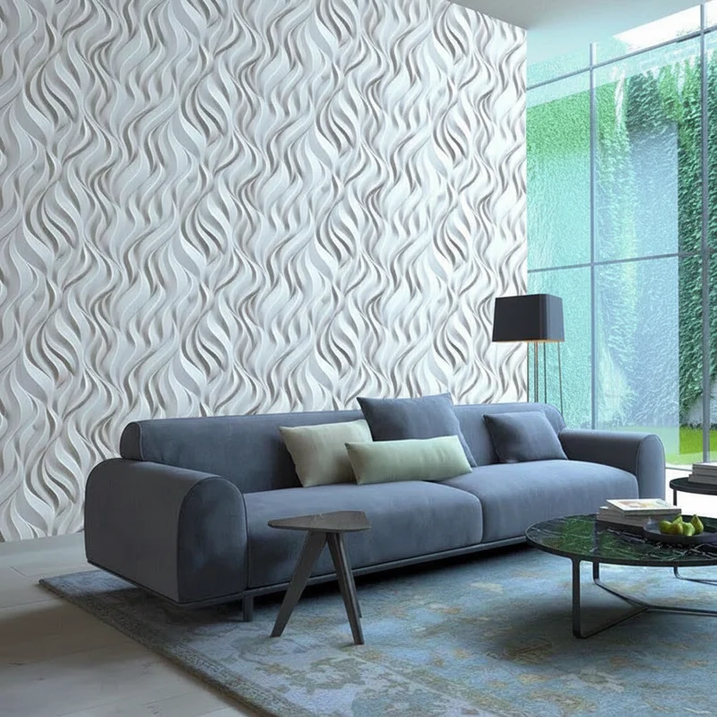 FLAMES Polystyrene Wall Art – 3D Decorative Panels Model 05