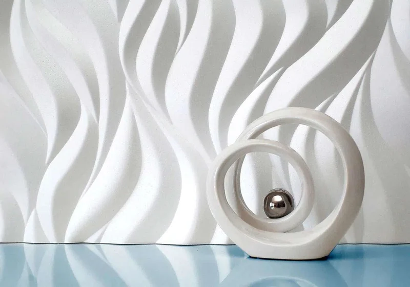 FLAMES Polystyrene Wall Art – 3D Decorative Panels Model 05