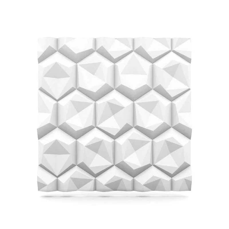 HEXAGON Polystyrene Wall Art – 3D Decorative Panels Model 08