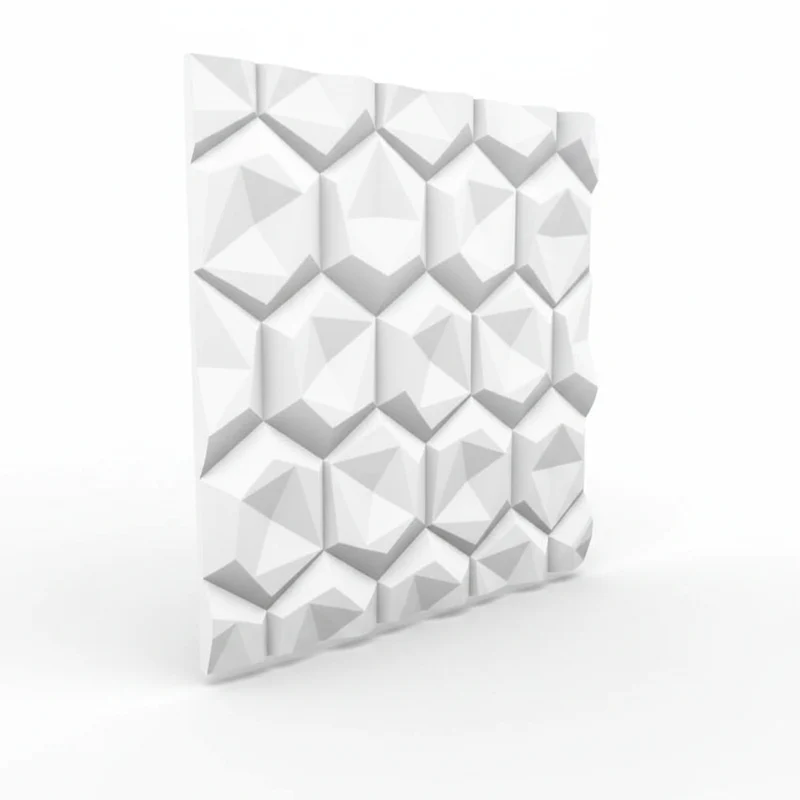 HEXAGON Polystyrene Wall Art – 3D Decorative Panels Model 08
