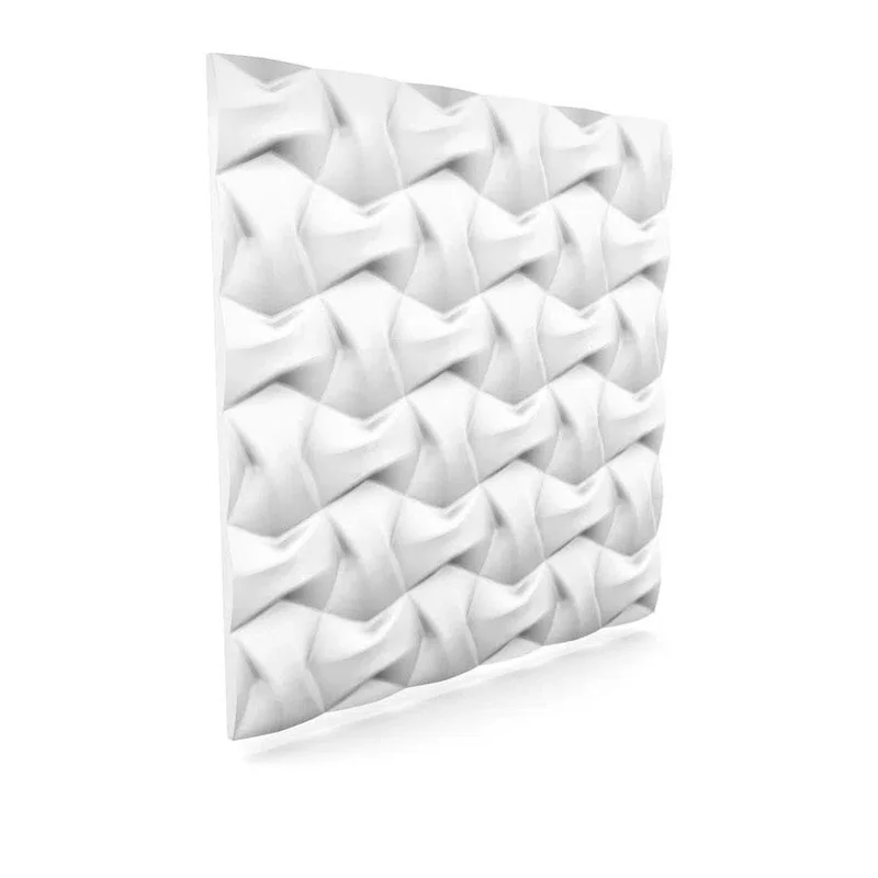 RIBBON Polystyrene Wall Art – 3D Decorative Panels Model 09
