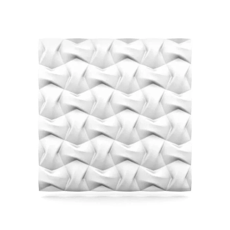 RIBBON Polystyrene Wall Art – 3D Decorative Panels Model 09