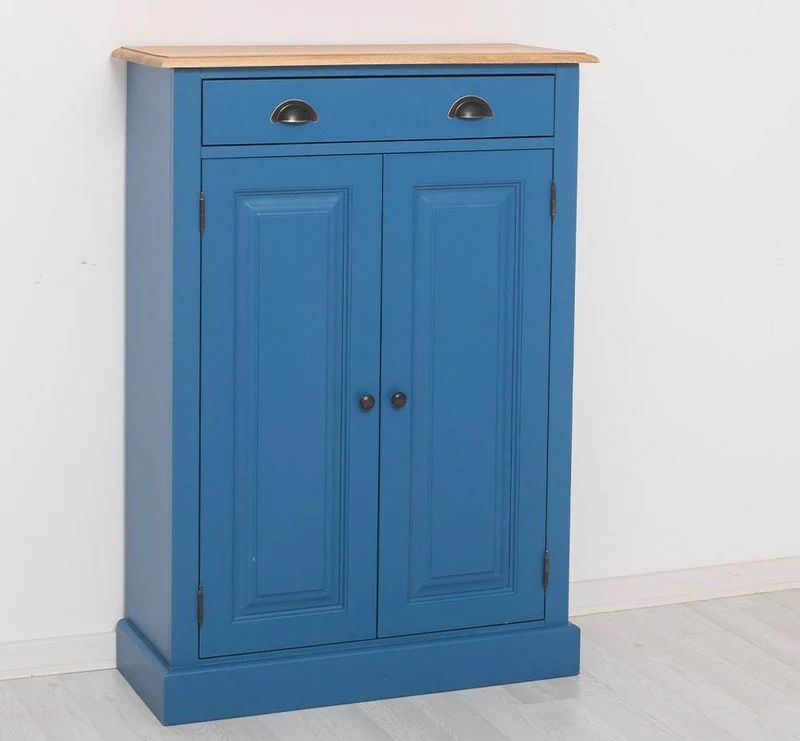 Landhaus Highboard aus Massivholz in verschiedenen Farben