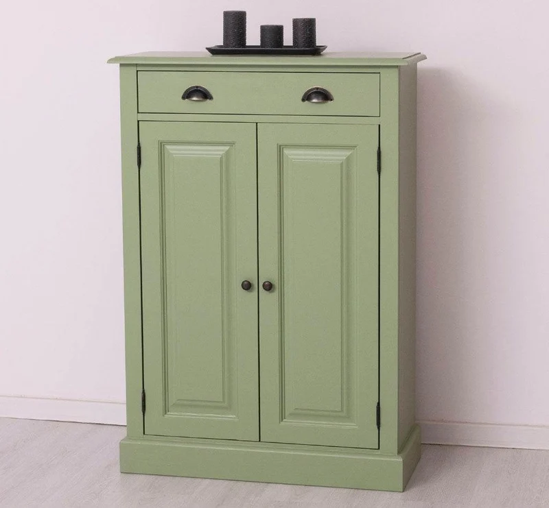 Landhaus Highboard aus Massivholz in verschiedenen Farben