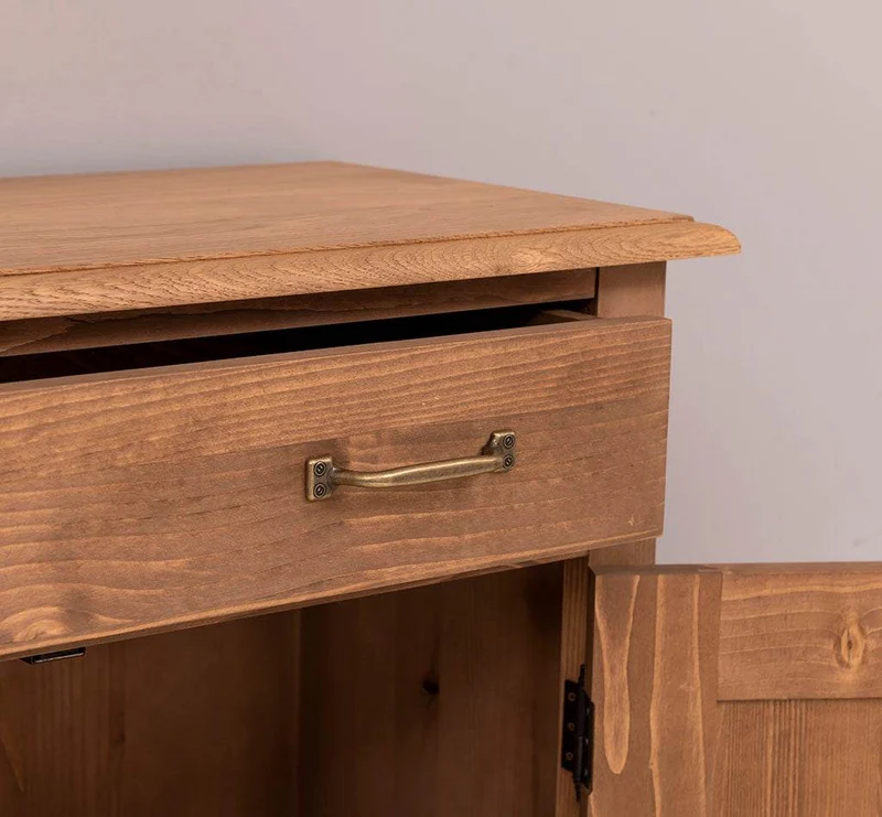 Landhaus Highboard aus Massivholz in verschiedenen Farben