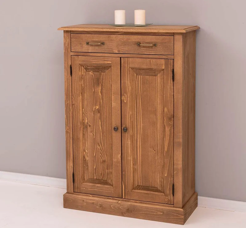 Landhaus Highboard aus Massivholz in verschiedenen Farben