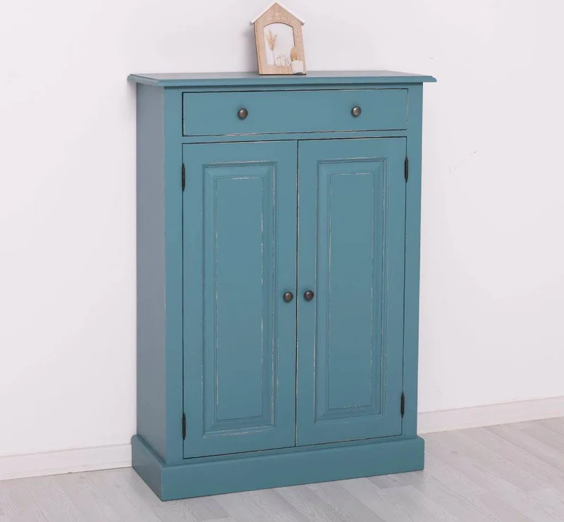 Landhaus Highboard aus Massivholz in verschiedenen Farben