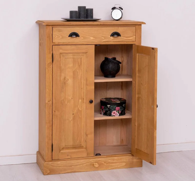 Landhaus Highboard aus Massivholz in verschiedenen Farben