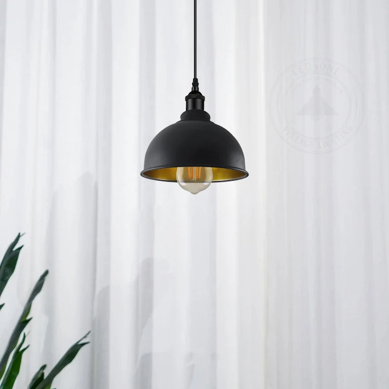 LEDSONE Ø 21cm Metall Lampenschirm für Hängelampe ~2725