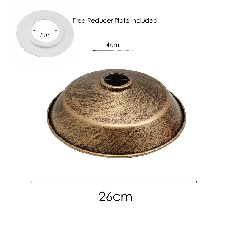 Retro Lampenchirm Fur Pendelleuchte & Hängelampe | Ø 26cm ~1229