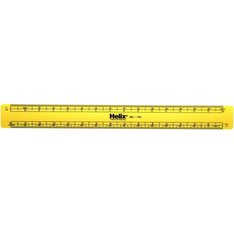 Helix - 30cm Engineers Scale Ruler