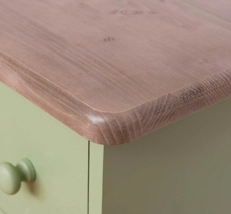 Apothekerschrank aus Massivholz - Kommode mit 13 Schubladen