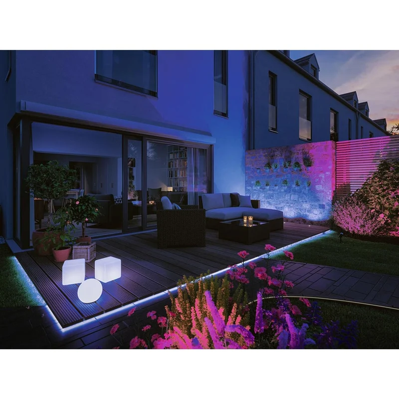 Plug & Shine LED Gartenstrahler Smart Home Zigbee Basis-Set