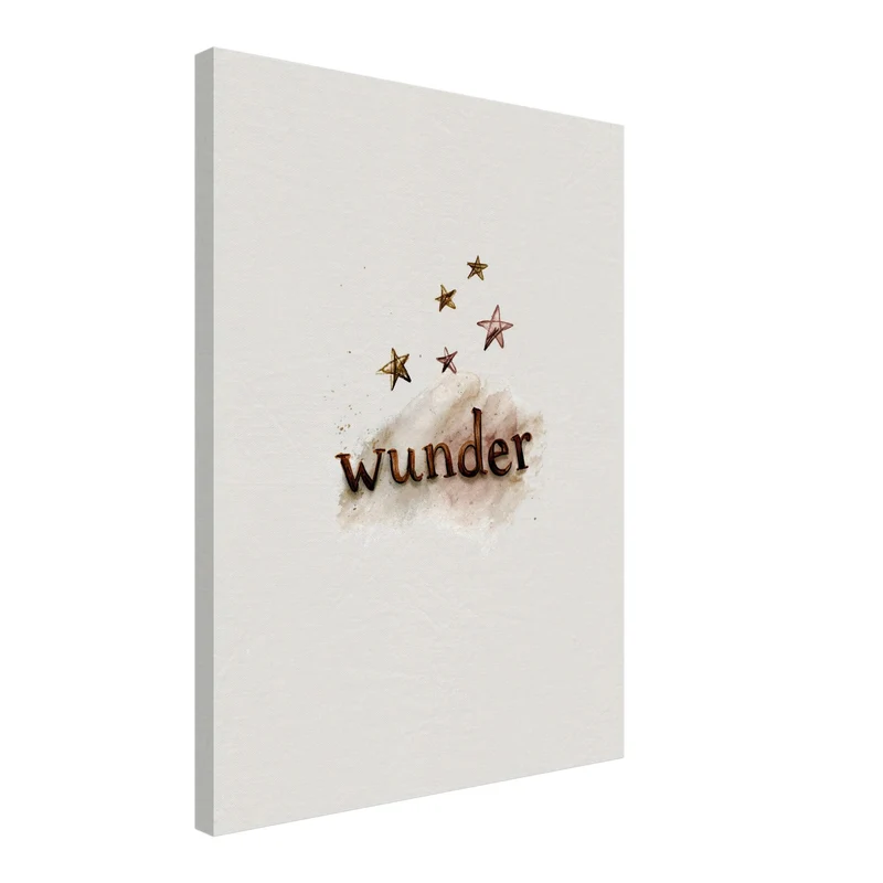Wunder mit Sternen Leinwand