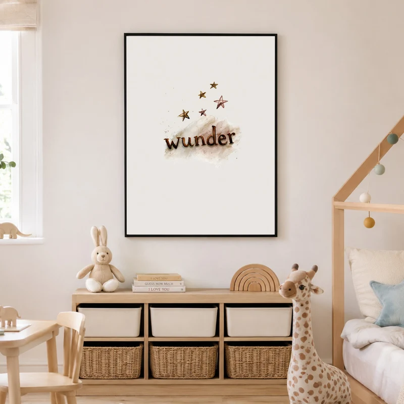 Wunder mit Sternen Poster