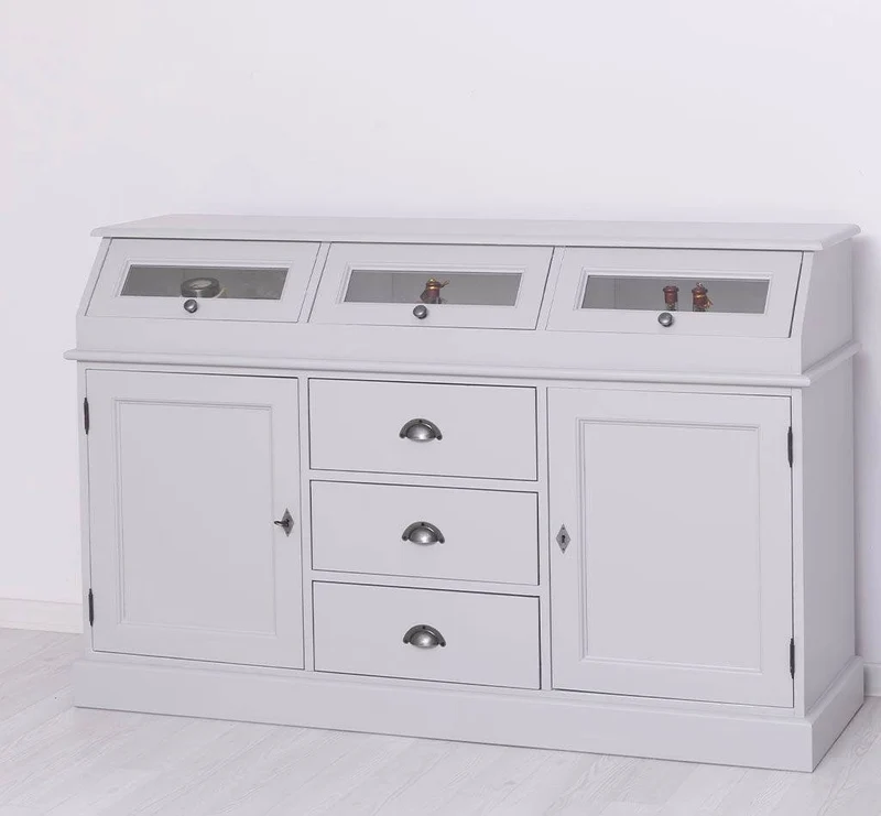 Sideboard mit Display | 2- teilig | Kommode | Geschirrschrank