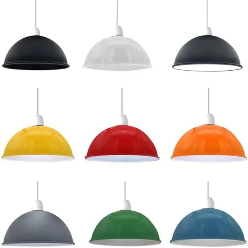 Retro Easy Fit Lampenschirm Metall | Ø 21cm ~2146