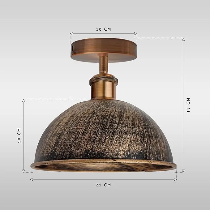 Deckenleuchte Industrial Indoor Flurlampe für Schlaf & Wohn~2177