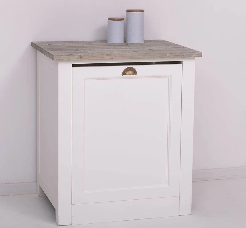 Spülmaschinenschrank | Küchenunterschrank für Spülmaschine aus Massivholz | Einbauschrank | Spülmaschinenblende