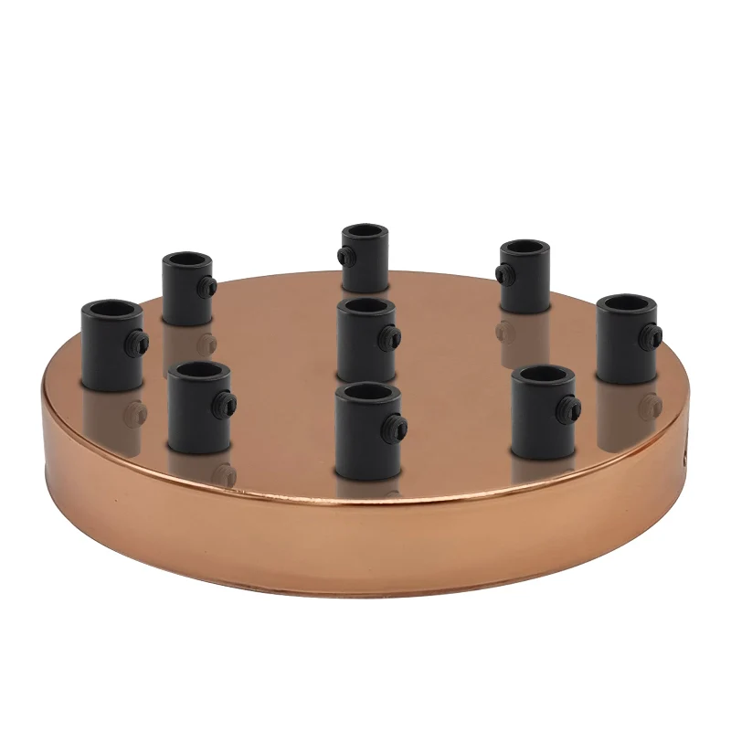 LEDSONE 9-fach Deckenbaldachin Metall - DIY Pendelleuchte ~2689
