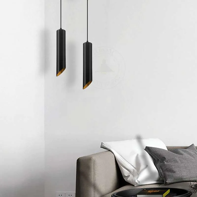 Pendelleuchten schwarz gold | Alumium | gu10 fassung~2612